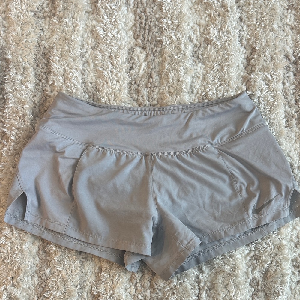 Nike Dri-Fit Gray Running Shorts